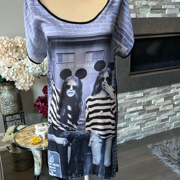 Polo Garage Heart Breaker Dress. Size Medium - Picture 1 of 10